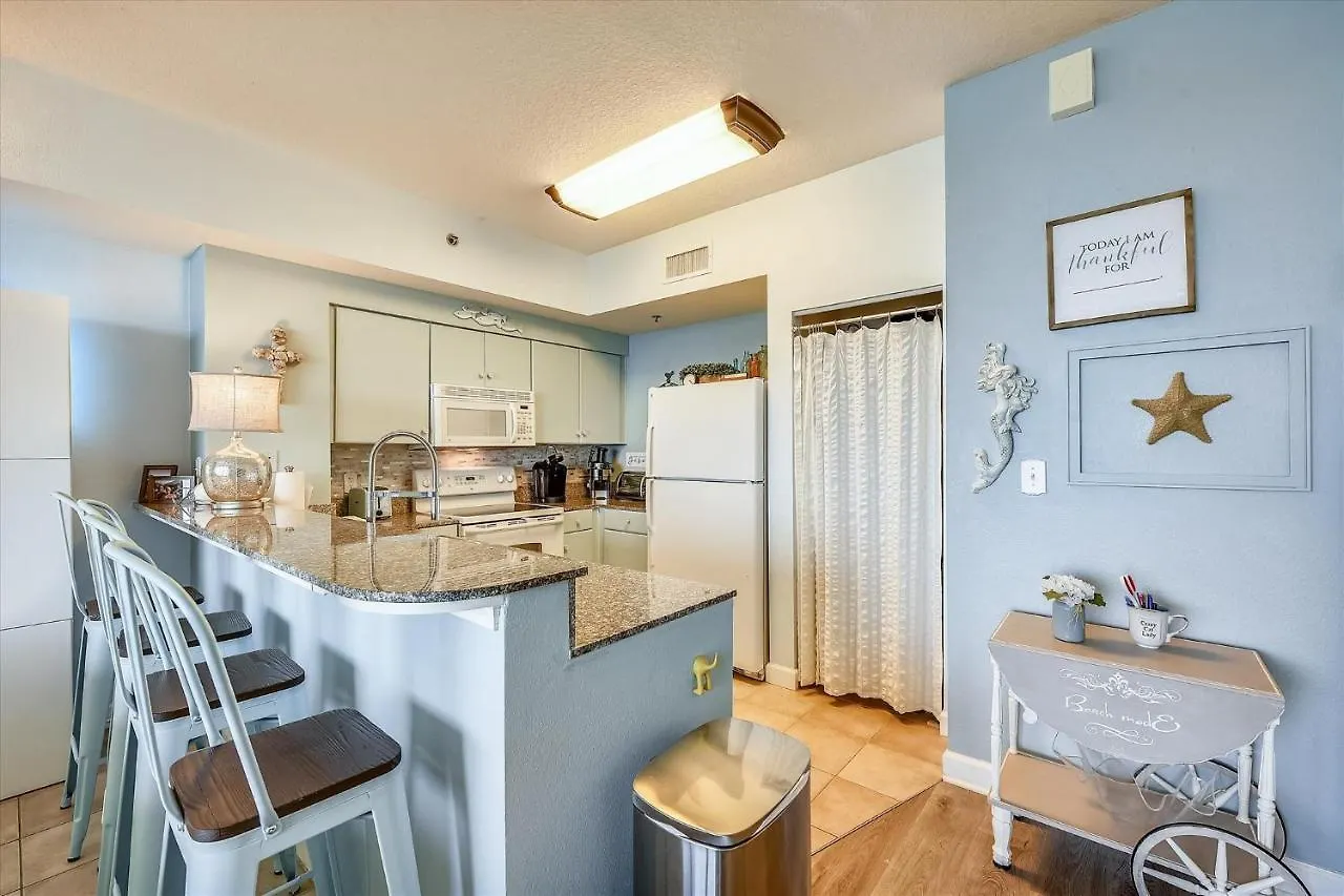 Shores Of Panama 2102 - 1 Bedroombunks Sleeps 4, Free Fun! New To Rentals! Condo Panama City Beach